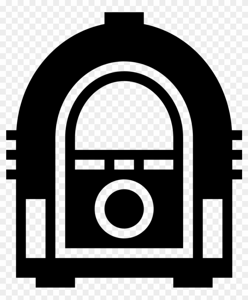 Juke Box - Jukebox Icon Png Clipart #2602332