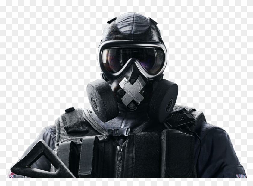 Will Clip With Hair Physics And Some Heisters' Ears - Rainbow 6 Character Png Transparent Png