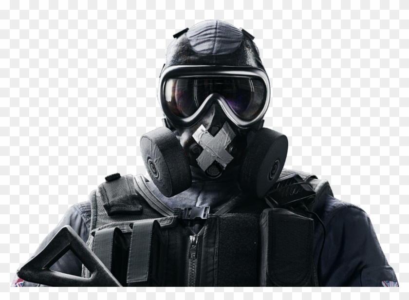 Will Clip With Hair Physics And Some Heisters' Ears - Rainbow 6 Character Png Transparent Png #2602381