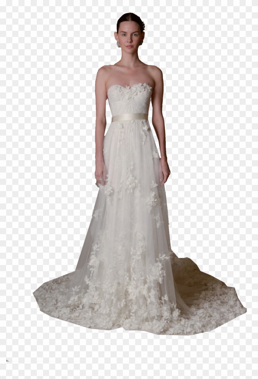Spring Bridal Png Image - Wedding Dress Clipart #2602769