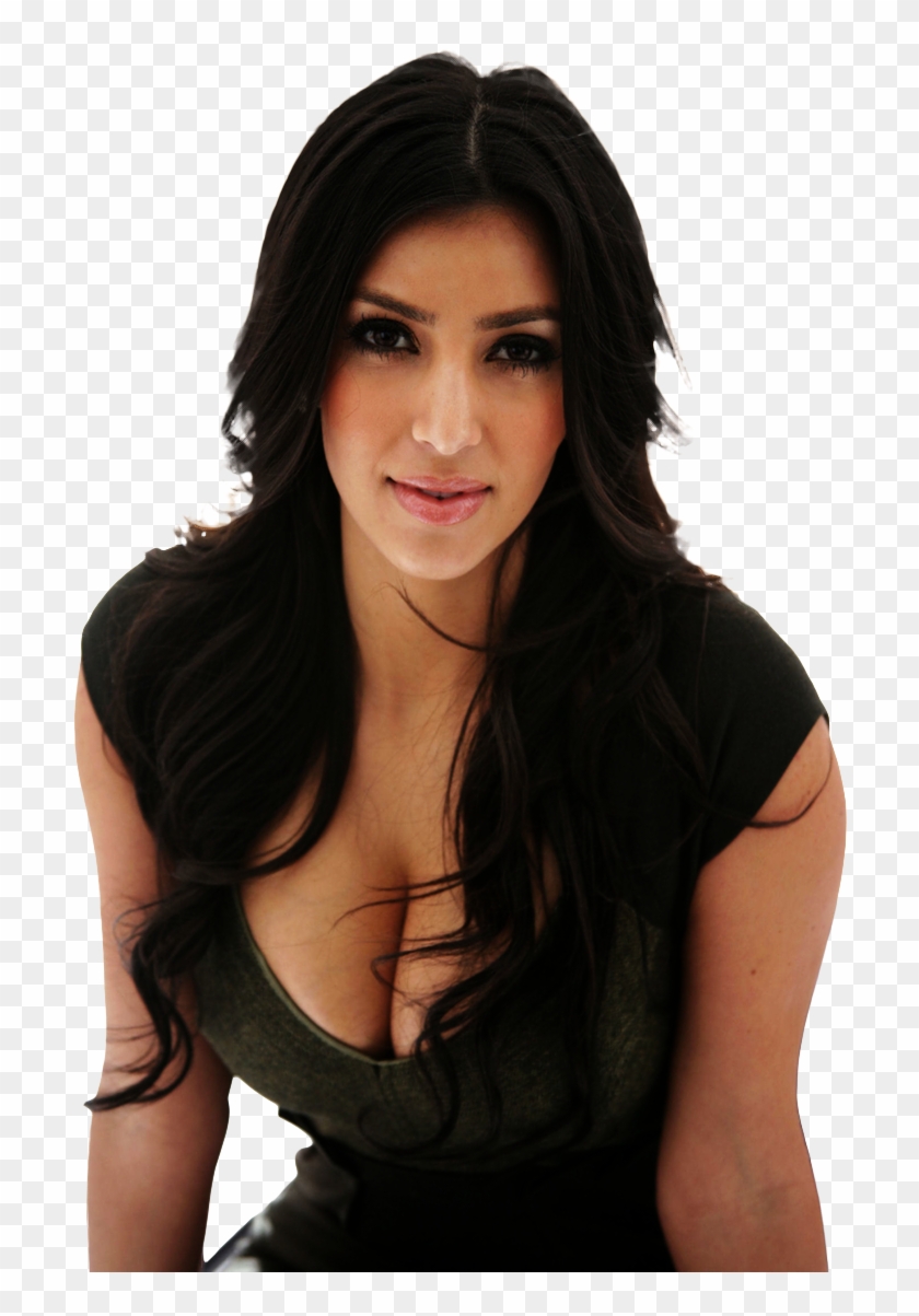 Kim Kardashian Png - Hot Kim Kardashian Boobs Show Clipart