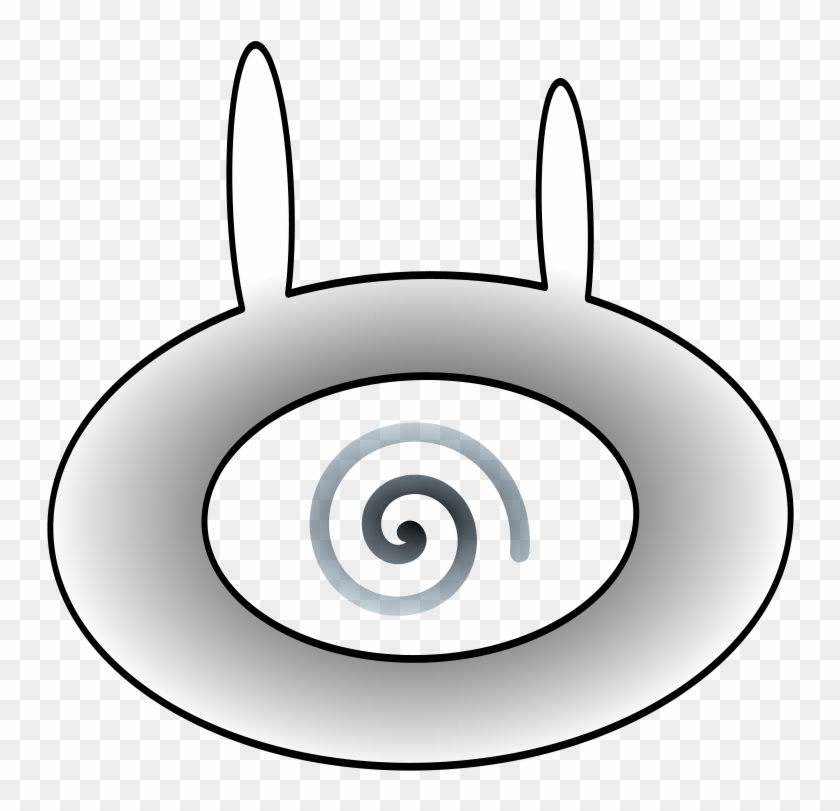 Evil Bunny Eye Clipart Png - Circle Transparent Png #2603150