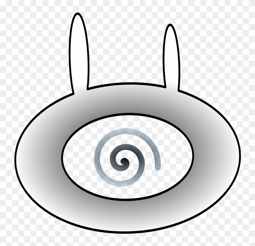 Evil Bunny Eye Clipart Png - Circle Transparent Png
