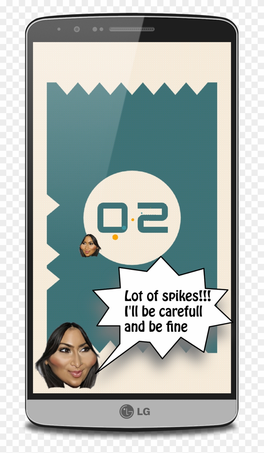 Let Kim Fly - Poster Clipart