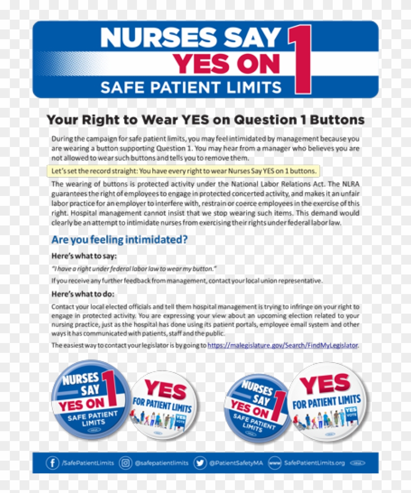 712 X 926 4 0 - Nurses Say Yes On 1 Clipart #2603255