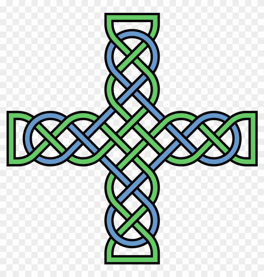 Fenix Clipart Celtic Knot - Celtic Knot Cross Stitch Small - Png Download