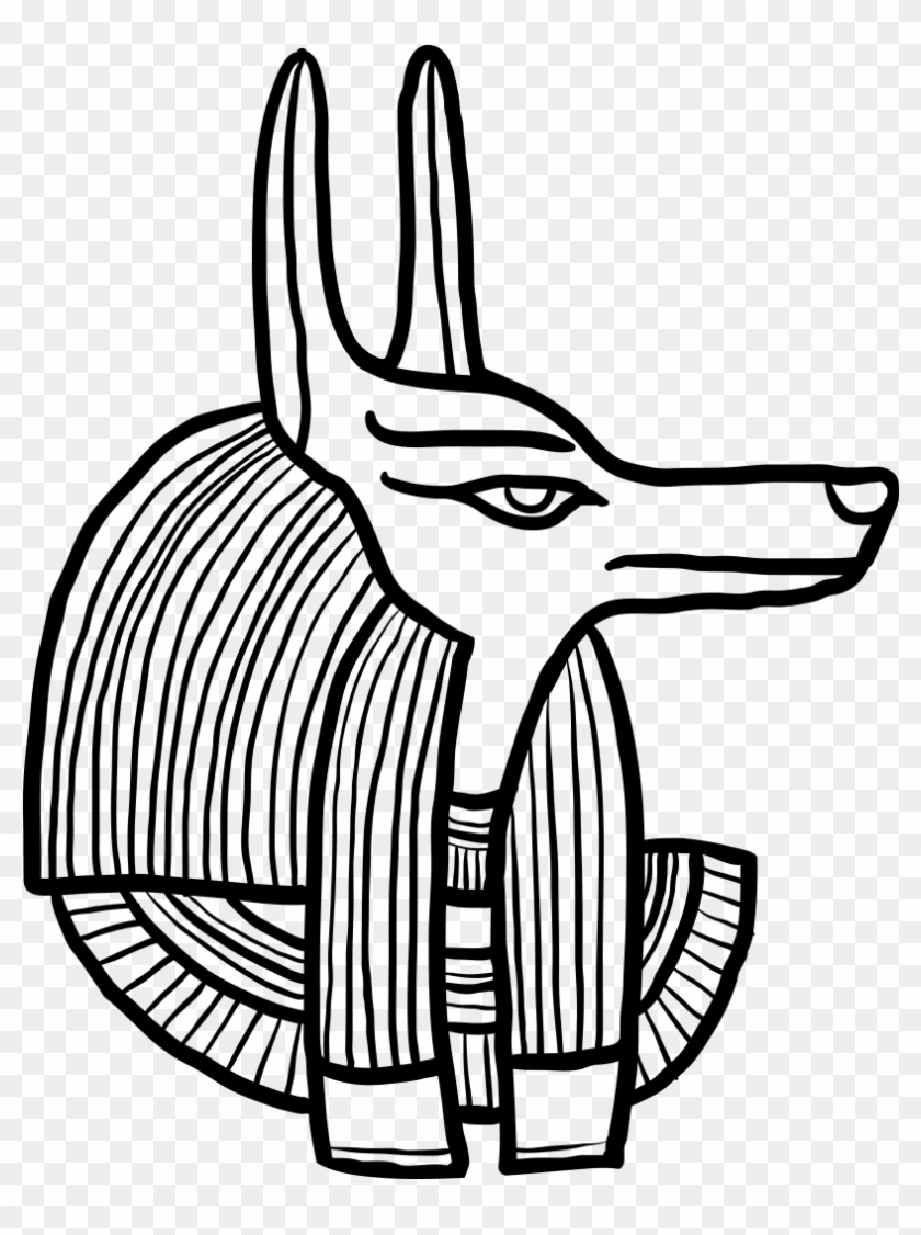 Egypt Clipart Egyptian Figure - Sketch - Png Download
