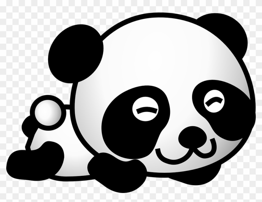 Cute Panda Free Illustration Panda Clipart Face Animal - Cute Panda Clipart - Png Download