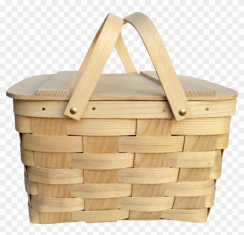 Picnic Basket Png - Storage Basket Clipart