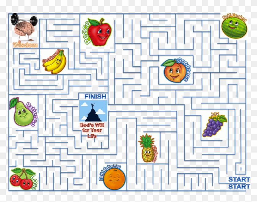 Image Free Download Patience Teach Them - Fruit Of The Spirit Activity Sheet Clipart