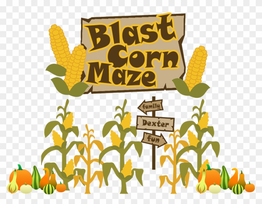 Maze Clipart Corn Maize - Clip Art Corn Maze - Png Download