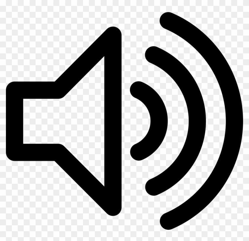 Png File - Speaker Symbol Clipart #2606364