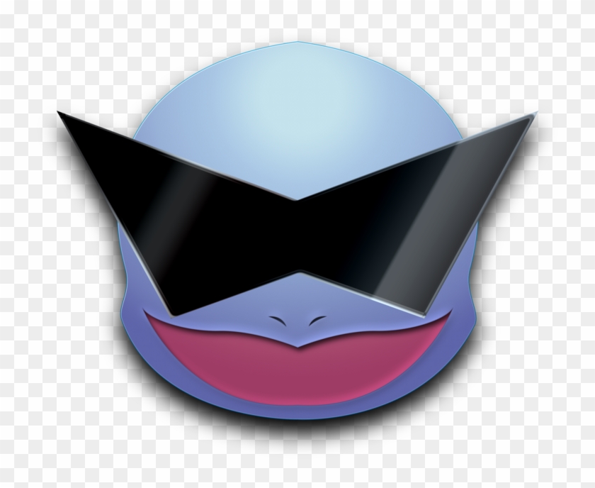 Glasses Png Image - Squirtle Head With Sunglasses Clipart