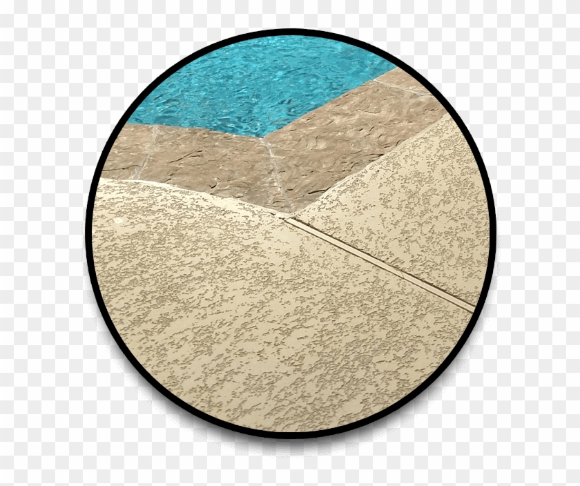 Natural Stone Pavers For Swimming Pools Decking - Circle Clipart