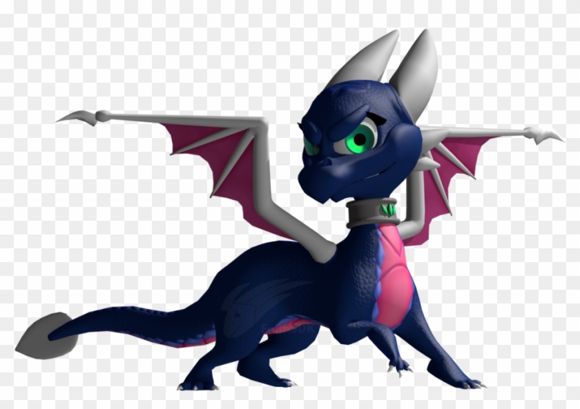 Spyro The Dragon, Female Dragon, First They Came, Skylanders, - Dragon Clipart