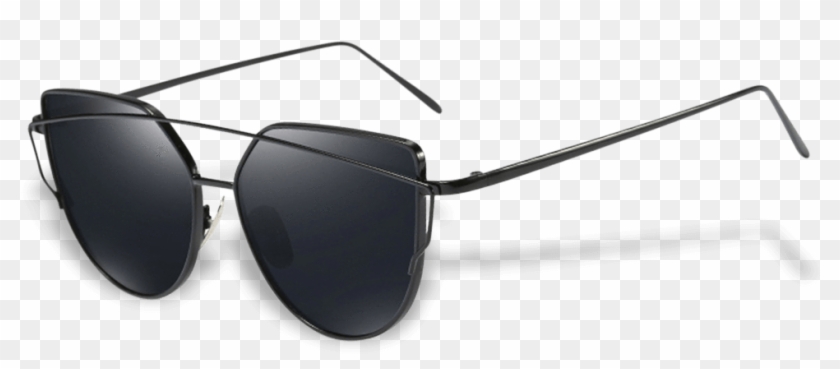 Trending Oversized Cat Eye Sunglasses Metal Frame Flat - Giorgio Armani Ar 6068 Clipart #2607018