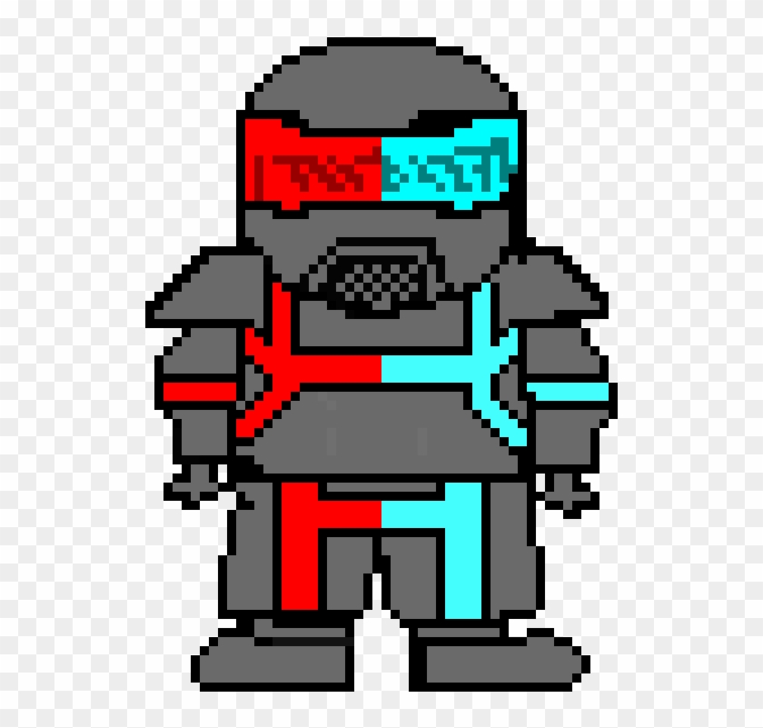 Space Suit Cross Sans - Illustration Clipart