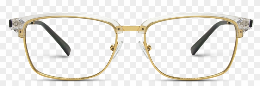 Rectangular Modern Metal Frame - Glasses Clipart