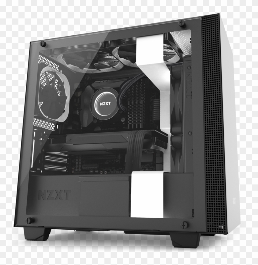 Microatx Pc Gaming Case - Best Pc Case 2019 Clipart #2607824