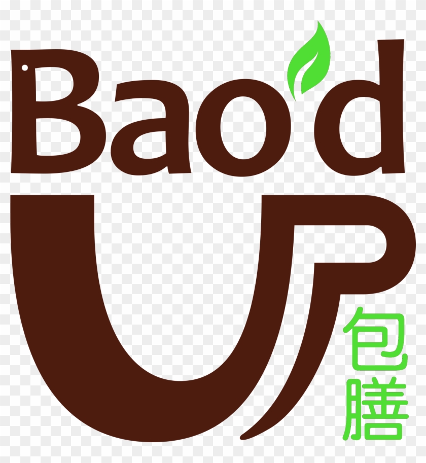 Serving Asian Steamed Bun Bubble Tea - Graphic Design Clipart