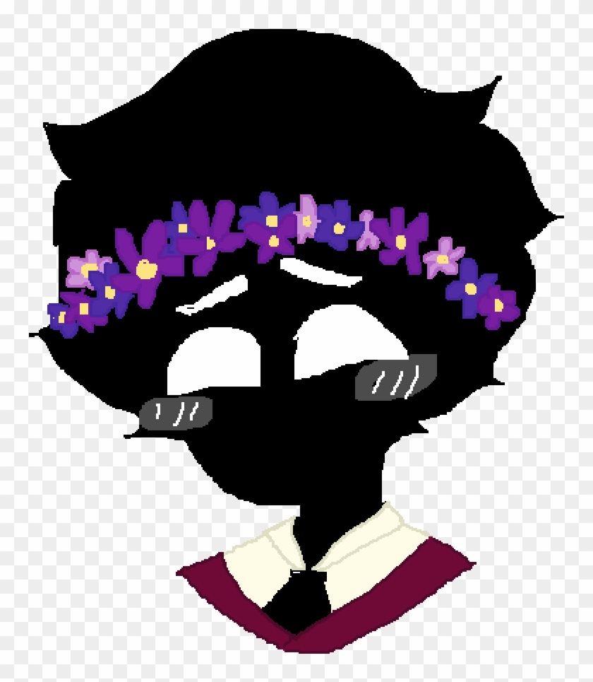 Yay Poorly Drawn Flower Crown - Illustration Clipart