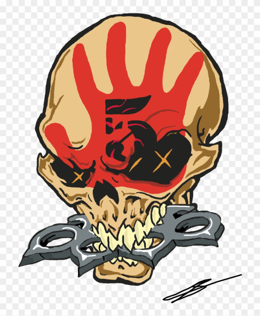 Five Finger Death Punch Png - Five Finger Death Punch Tattoo Clipart #2608327