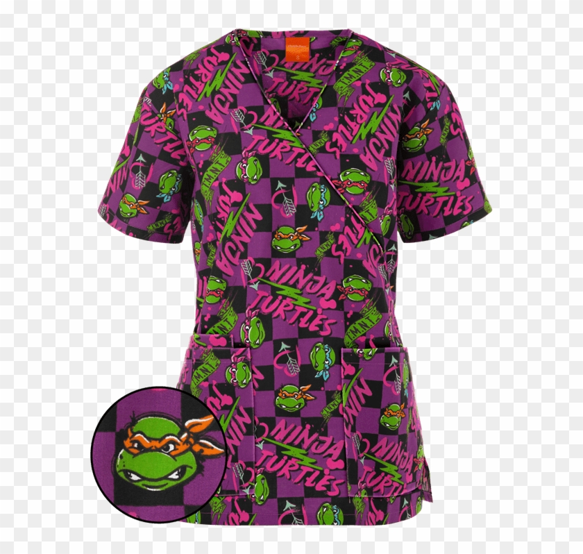 Ap501ntb - Ninja Turtle Scrubs Clipart #2608595