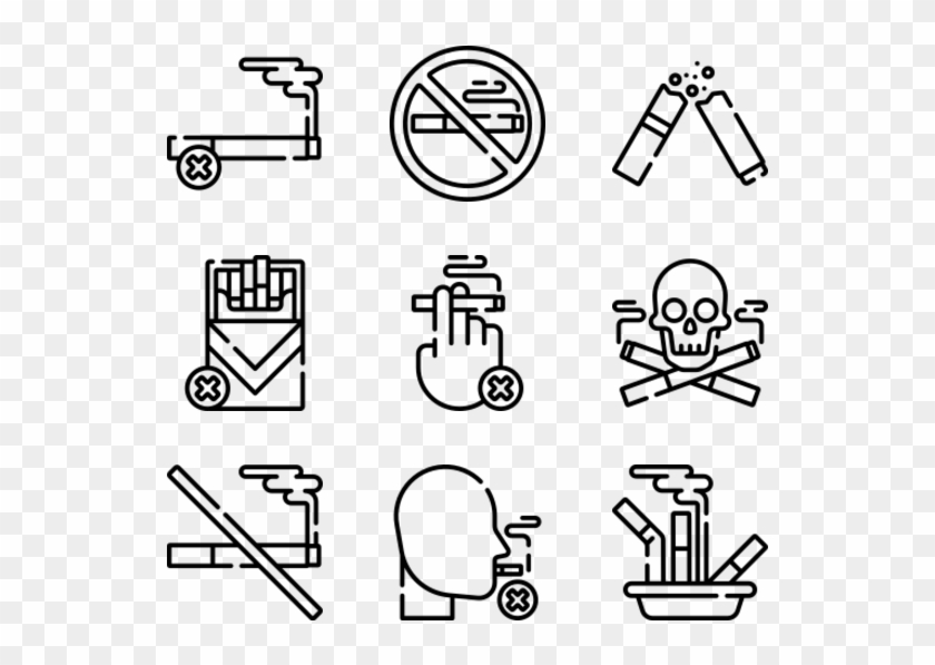 Quit Smoking - Phone Email Icon Png Clipart