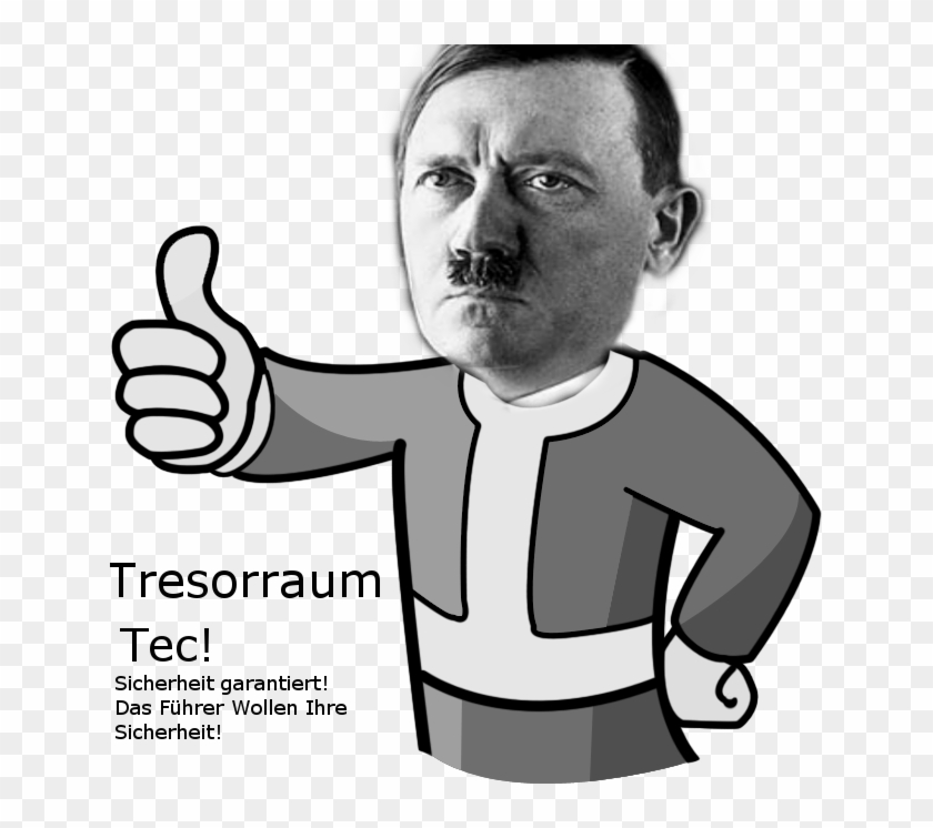 Hitler Was Not A Bad Guy - Transparent Background Vault Boy Transparent Clipart