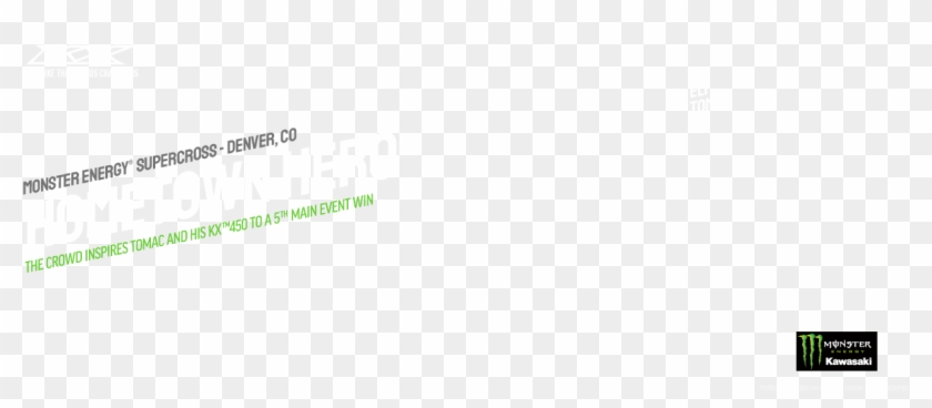 The Crowd Inspires Tomac And His Kx™450 To A 5th Main - Statistical Graphics Clipart