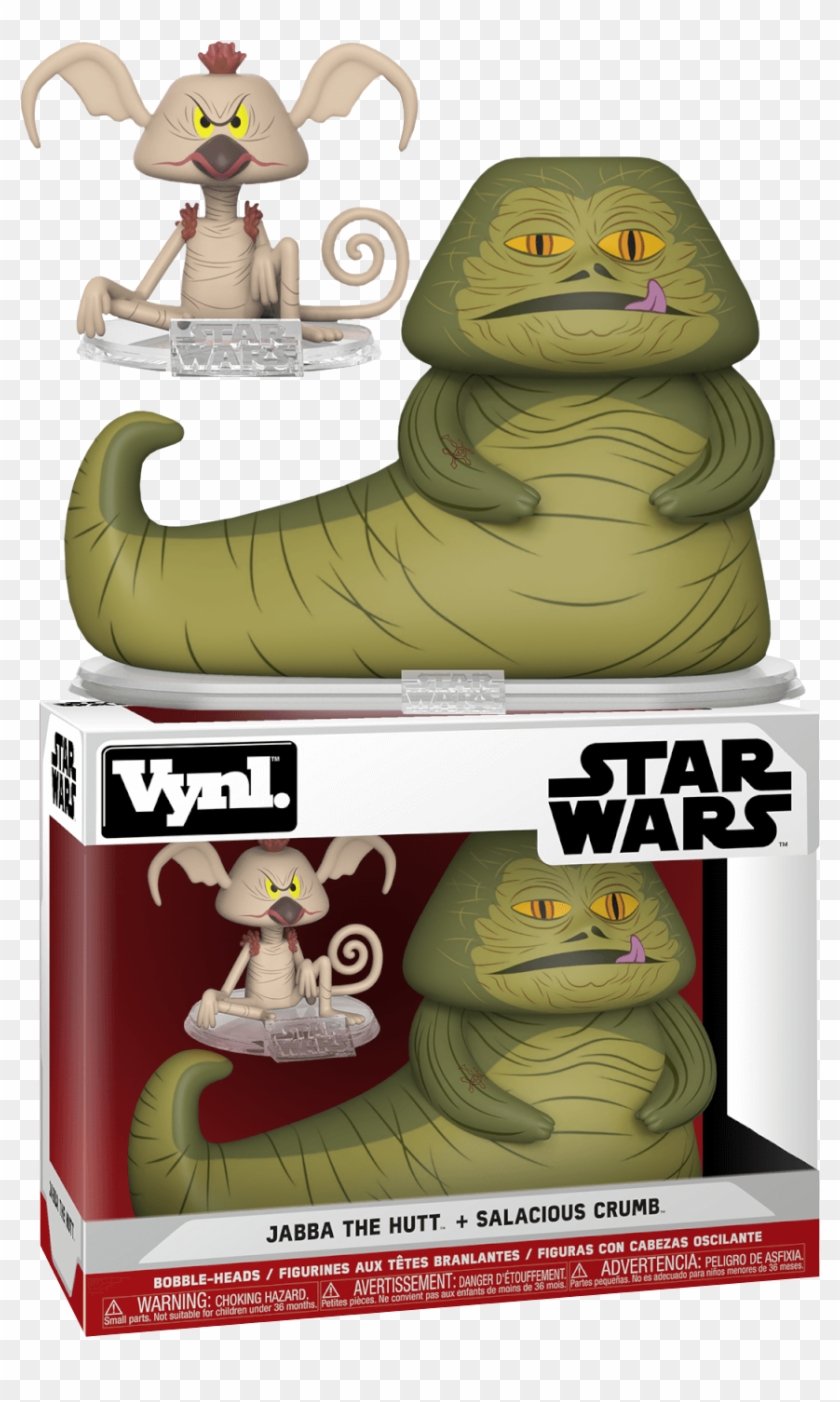 Jabba The Hutt & Salacious Crumb Vynl - Funko Pop Star Wars Jabba Clipart
