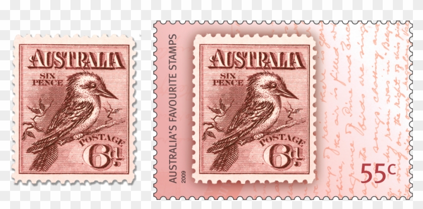 Kookaburra Stamp And The 2009 55c Australia& - Enrique Bunbury Freak Show Clipart #2610382