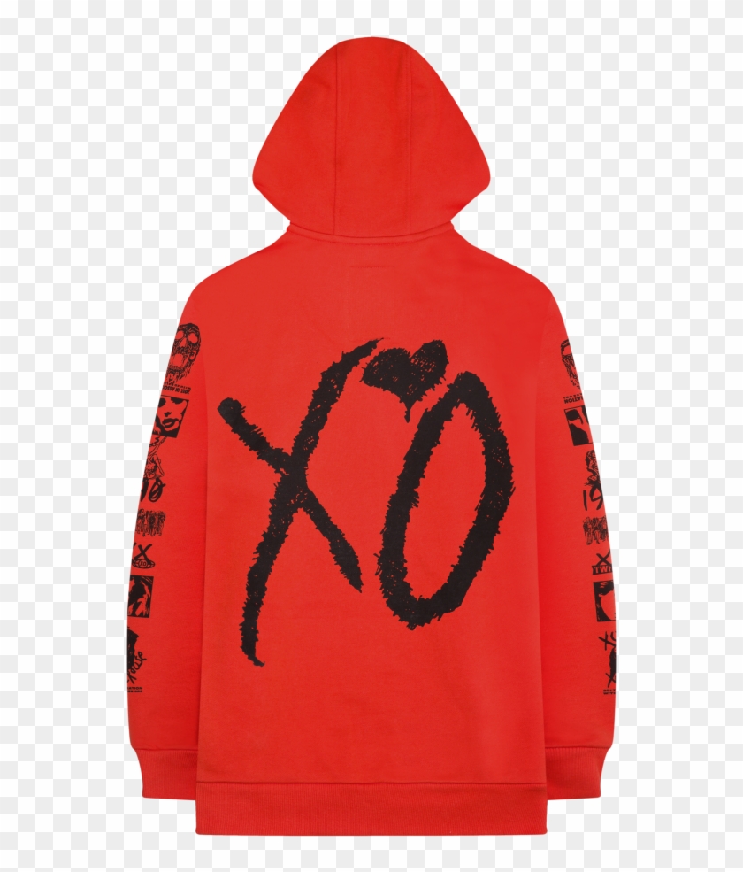Weeknd Kiss Land Hoodie , Png Download - Weeknd Xo Clipart