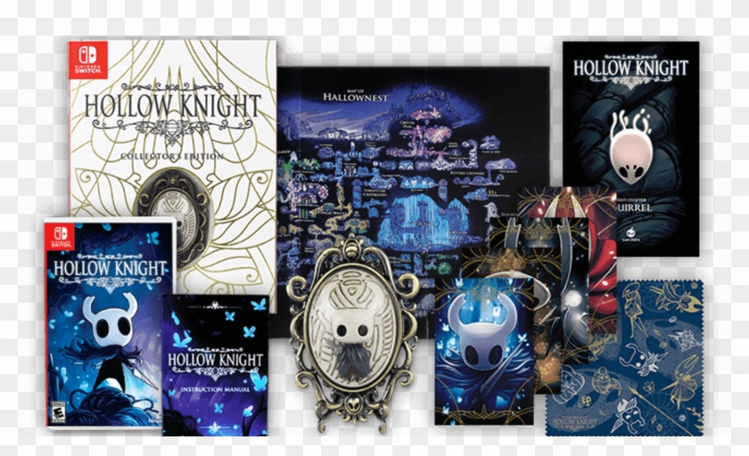 Hollow Knight Collector's Edition Nintendo Switch Clipart