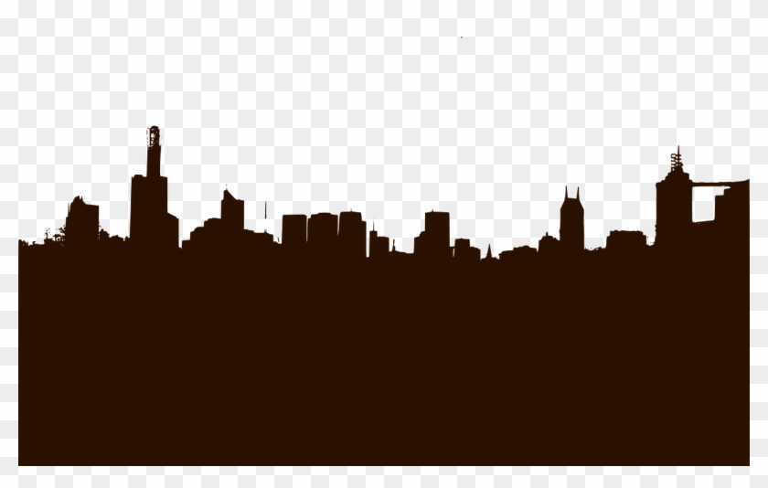 Cityscape Skyline Silhouette Png Image - City Skyline Silhouette Clipart