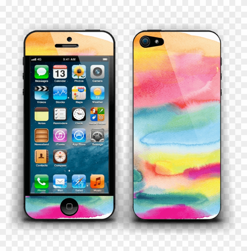 Color Explosion Skin Iphone - Iphone Se Casing Otterbox Clipart
