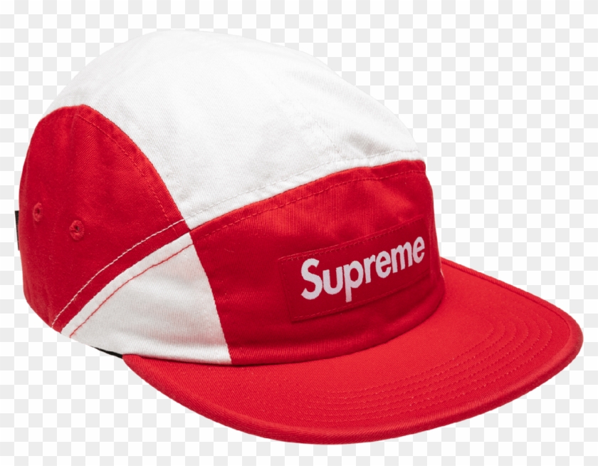 Supreme contrast panel camp cap sale