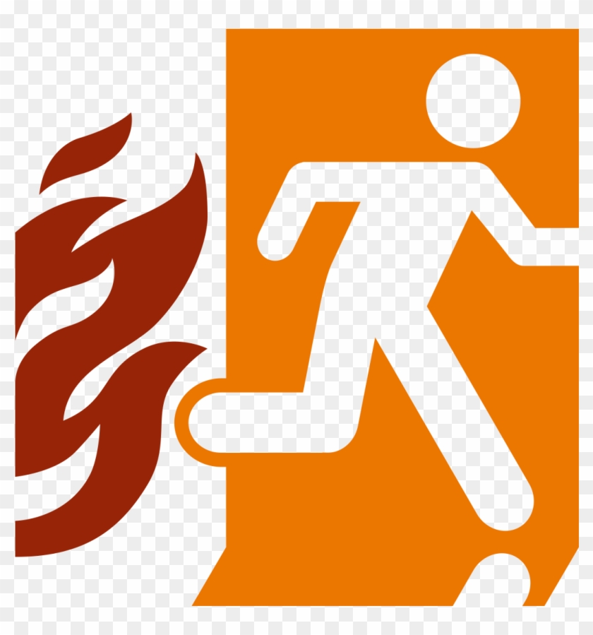 Fire Drill Clip Art - Emergency Fire Drill Logo - Png Download #2610966