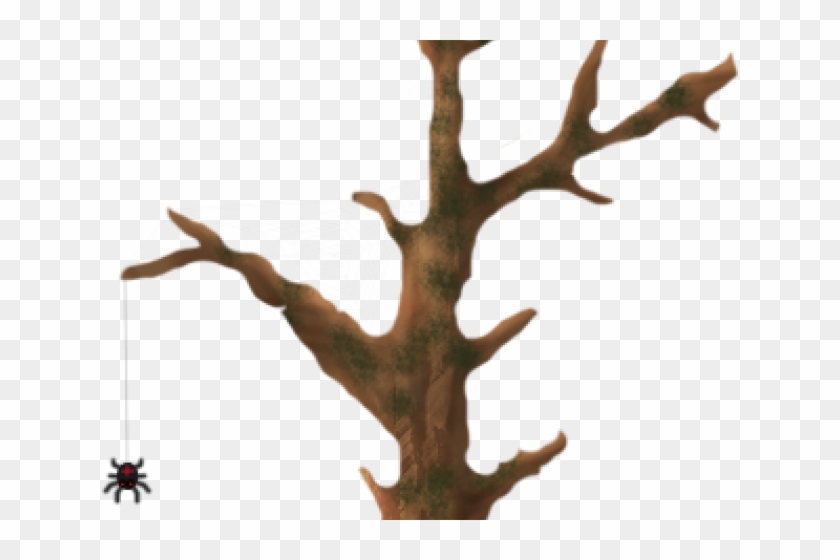 Dead Tree Clipart Spooky - Antler - Png Download #2611113