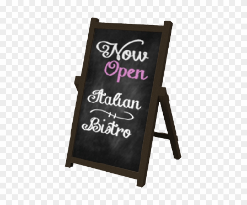 A-frame Sign Chalkboard - Banner Clipart #2611306