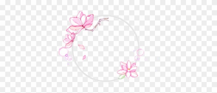 #overlay #frame #flower #icon - Headpiece Clipart