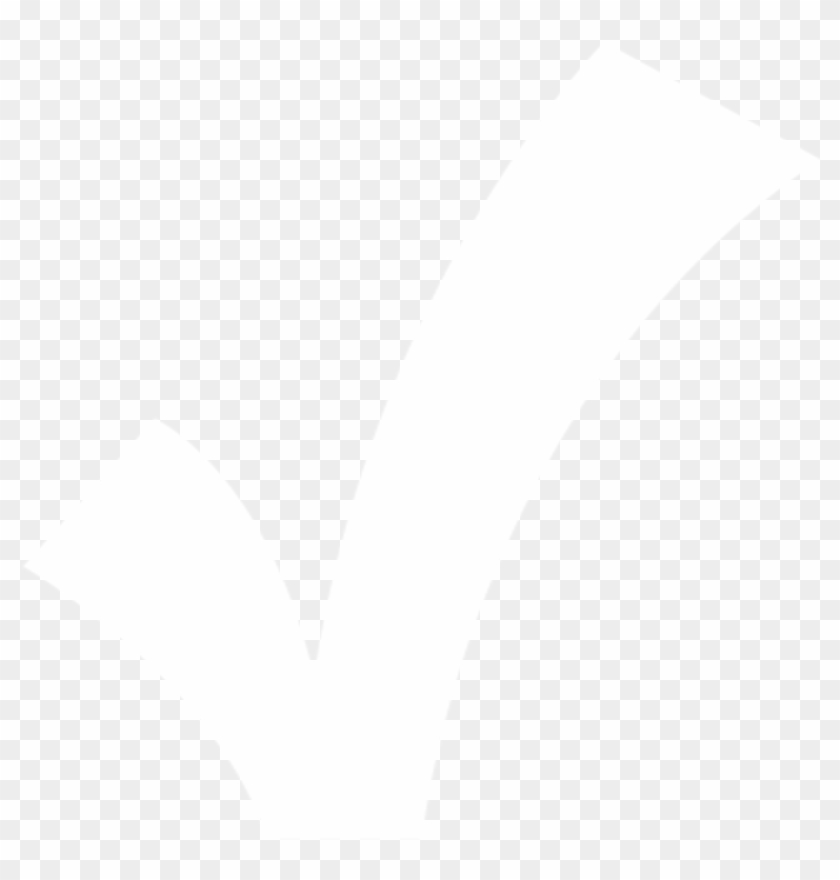 White Checkmark - Graphic Design Clipart #2612126