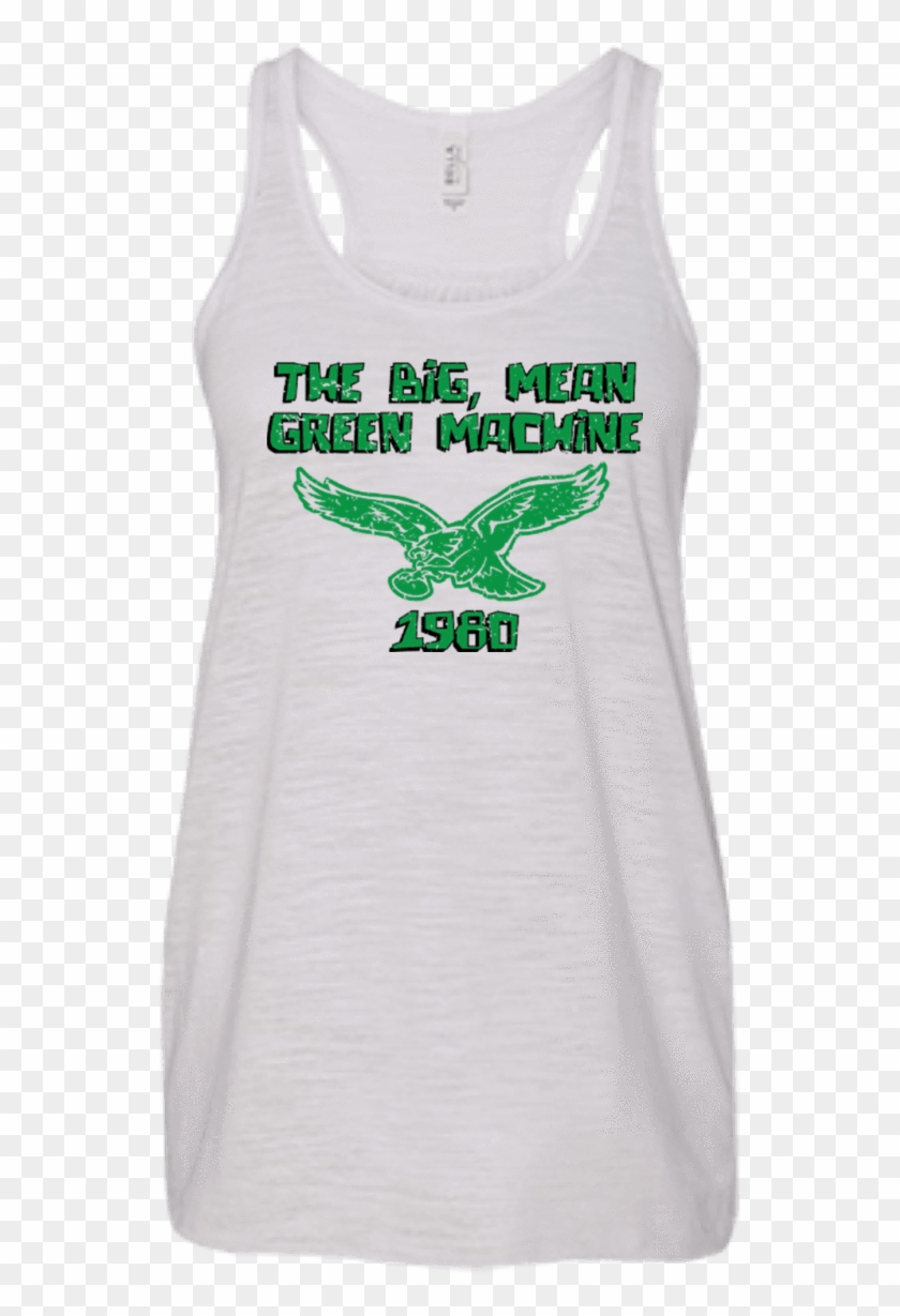 1980 Philadelphia Eagles Inspired Flowy Racerback Tank - Active Tank Clipart #2612266