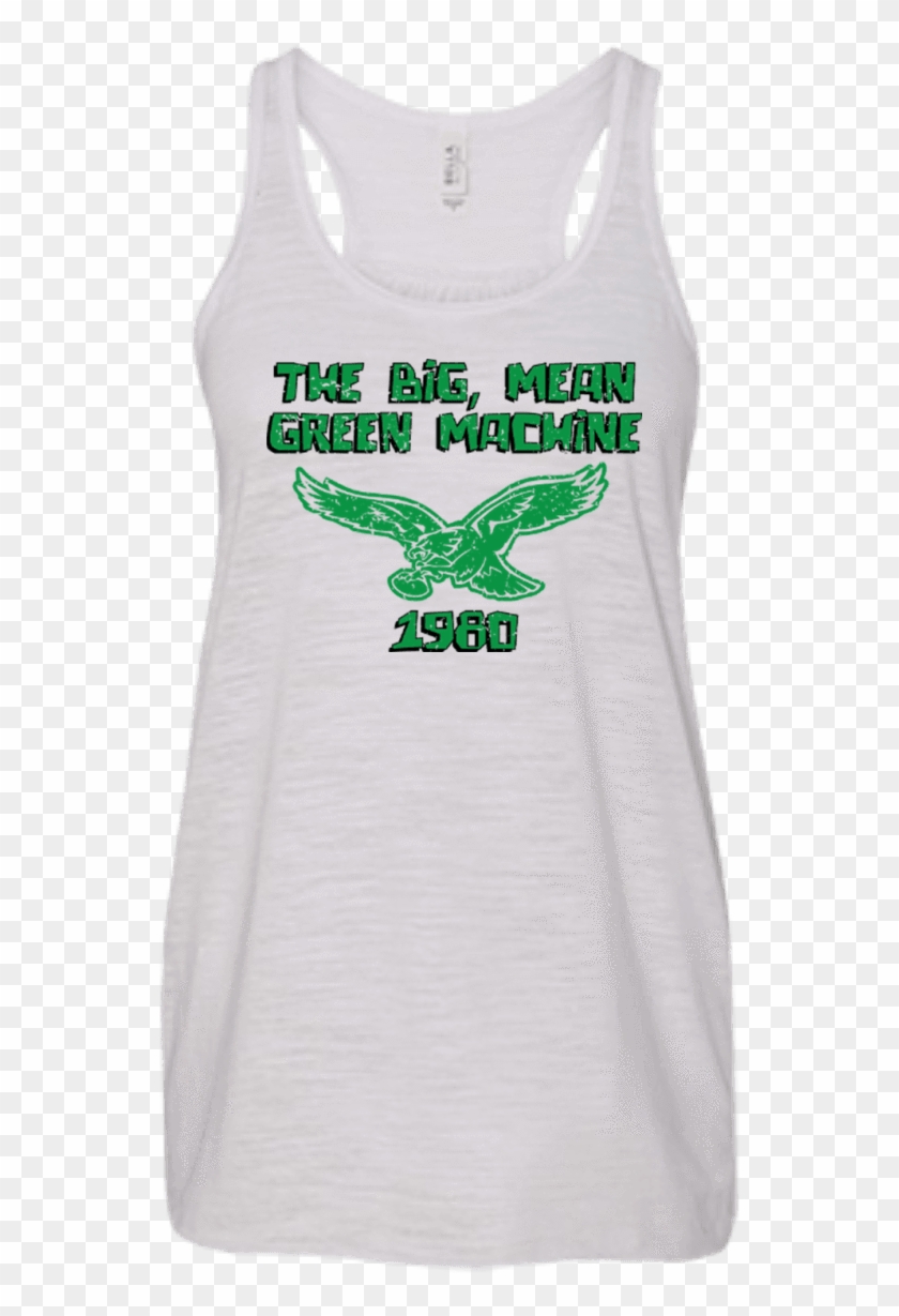 1980 Philadelphia Eagles Inspired Flowy Racerback Tank - Active Tank Clipart