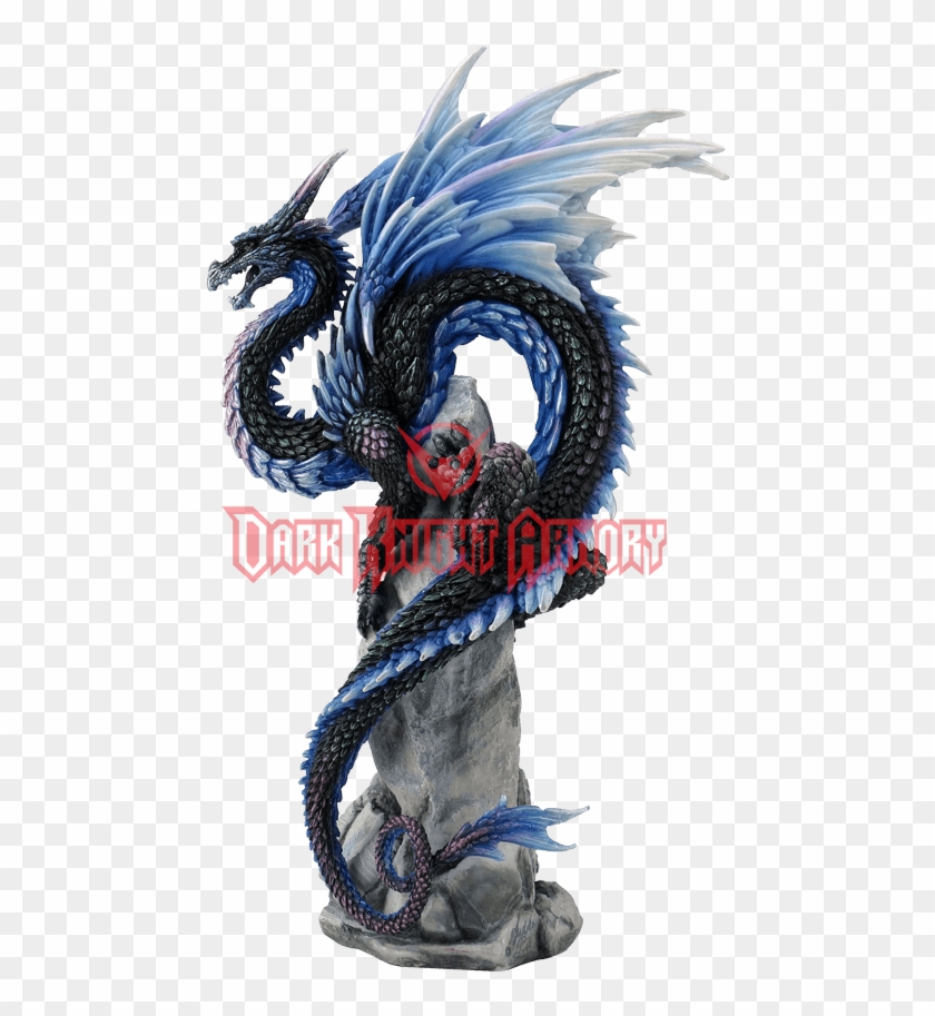 Sapphire Statue Png - Sculpture Of A Dragon Clipart
