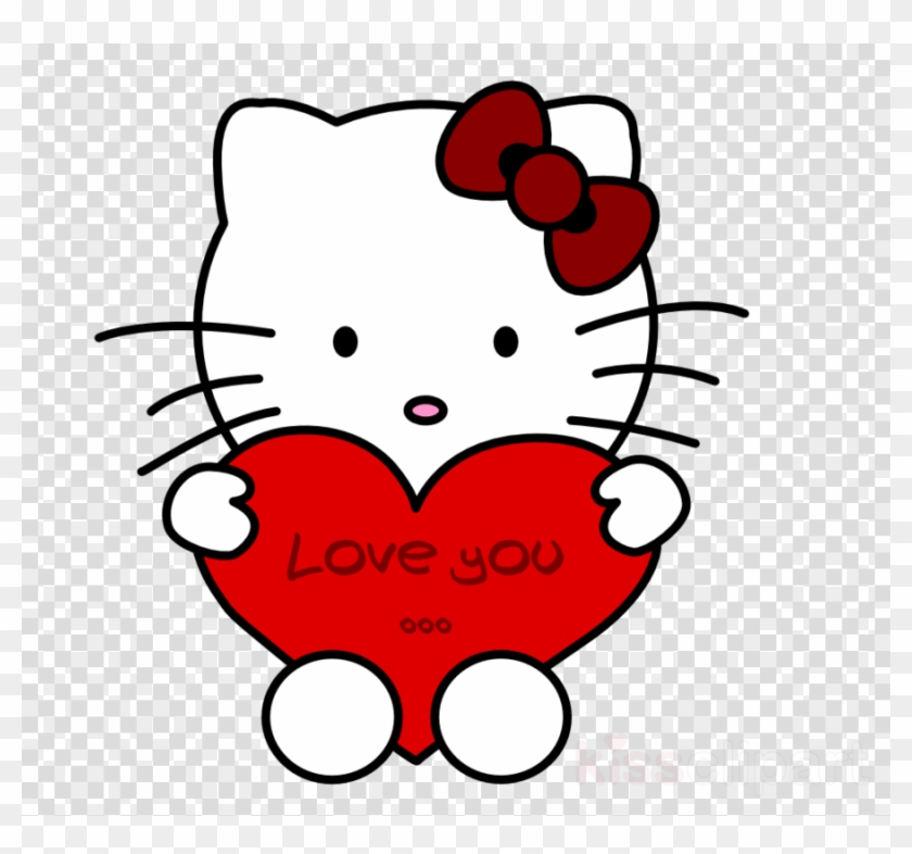 Download Hello Kitty I Love You Clipart Hello Kitty Love You Hello Kitty Png Download Pikpng