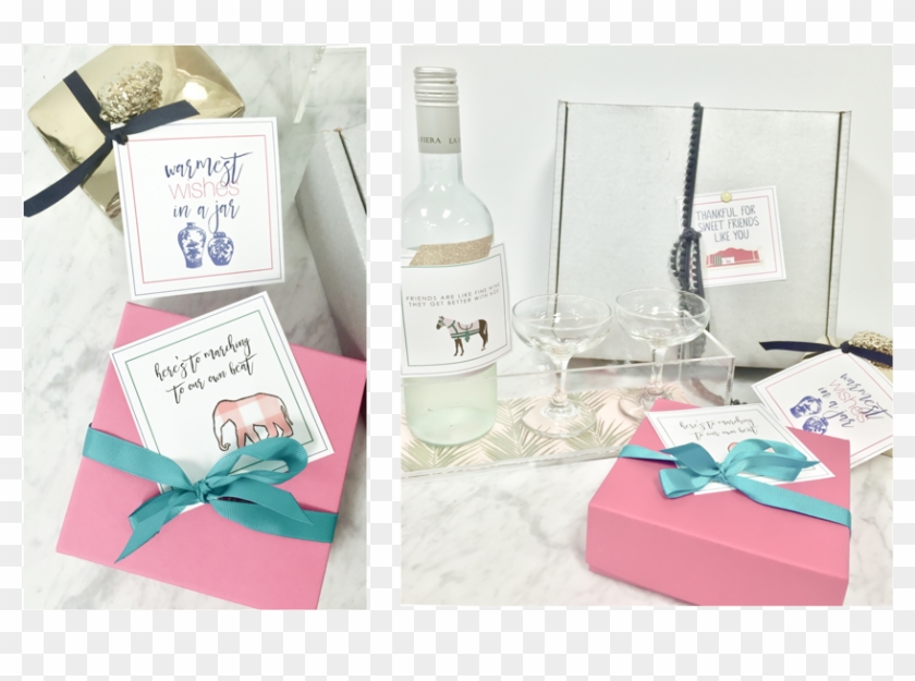 Hostess Gift Tags - Gift Wrapping Clipart