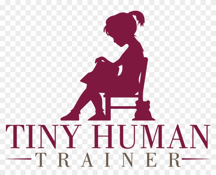 Tiny Human Trainer - Silhouette Kid Reading Clipart #2613552