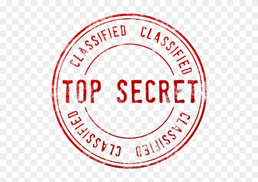Top Secret Logo No Background Clipart #2613950