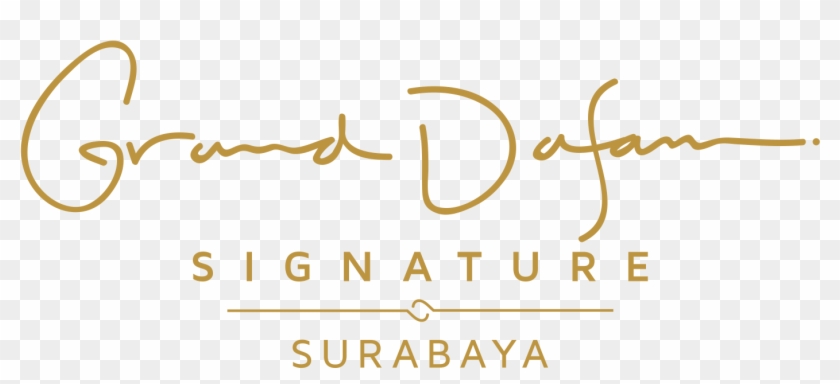 Grand Dafam Signature Surabaya - Calligraphy Clipart #2615175
